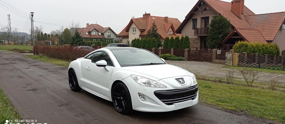 Peugeot RCZ cena 29900 przebieg: 159000, rok produkcji 2010 z Chodzież małe 436